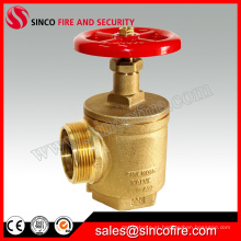 Fire Fighting Used Brass Fire Hose Angle Valve